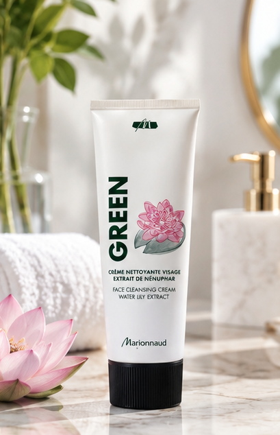 Marionnaud Marionnaud GREEN – Crème Nettoyante Visage à l'Extrait de Nénuphar
