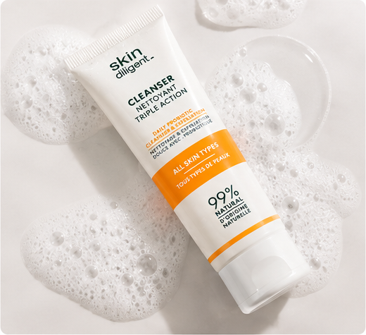 Skin Diligent Skin Diligent Nettoyant Visage Triple Action Probiotique